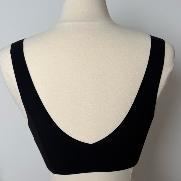 Aerie SMOOTHEZ Sweetheart Bralette Top | Black - Picture 4 of 5